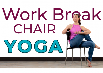 Work Break Chair Yoga