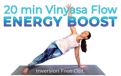 20 Minute Energy Boost Vinyasa Yoga
