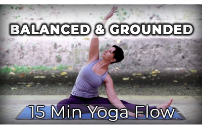 Balanced and Grounded 15 min Yoga Flow