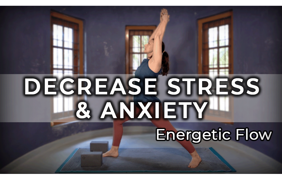Decrease Stress & Anxiety – Energetic Flow – 45 min