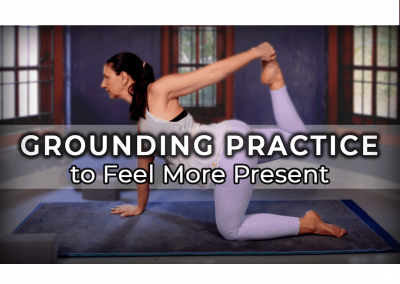 Grounding Practice to Feel More Present – 38 min