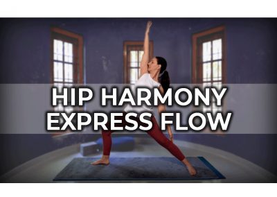 Hip Harmony Express – 15 min Vinyasa Flow