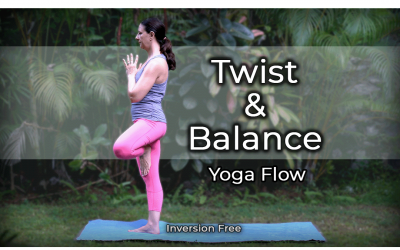 Balance and Twist Yoga Flow – 10 Min