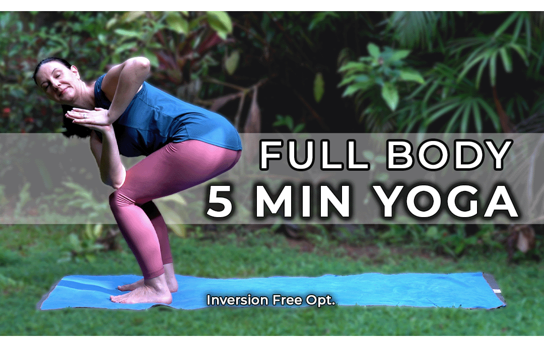 5 Minute Yoga Full Body Standing Flow