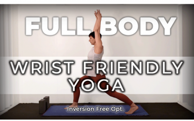 20 Min Full Body Wrist Friendly Yoga For Calmness & Stability